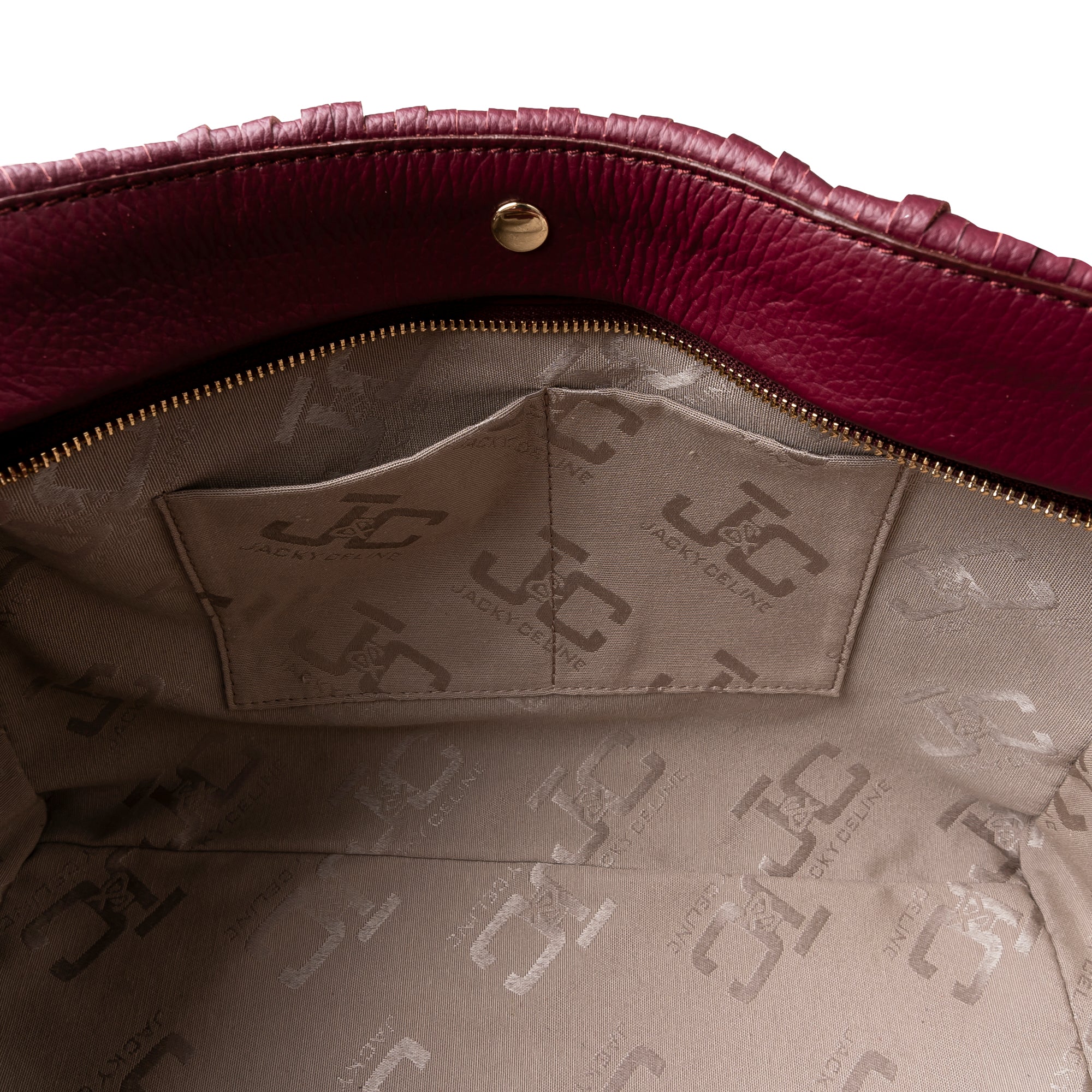 Katy Classic | Borsa Shopper in Vera Pelle | Bordeaux | Realizzata a Mano a Firenze