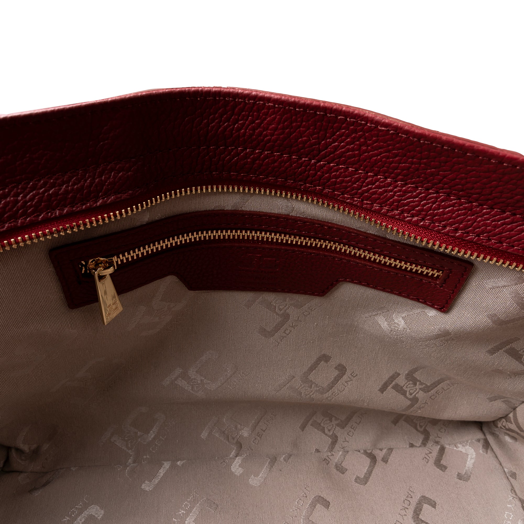 Katy Classic | Borsa Shopper in Vera Pelle | Rosso | Realizzata a Mano a Firenze